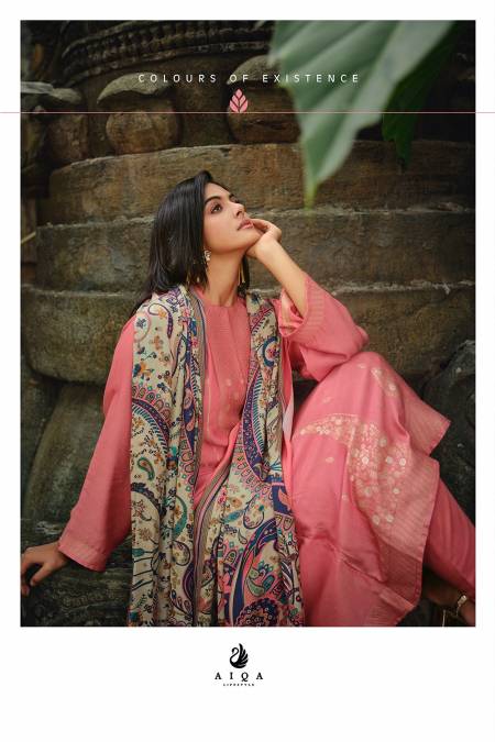 Kaifiyat By Aiqa Pashmina Printed Suits Catalog